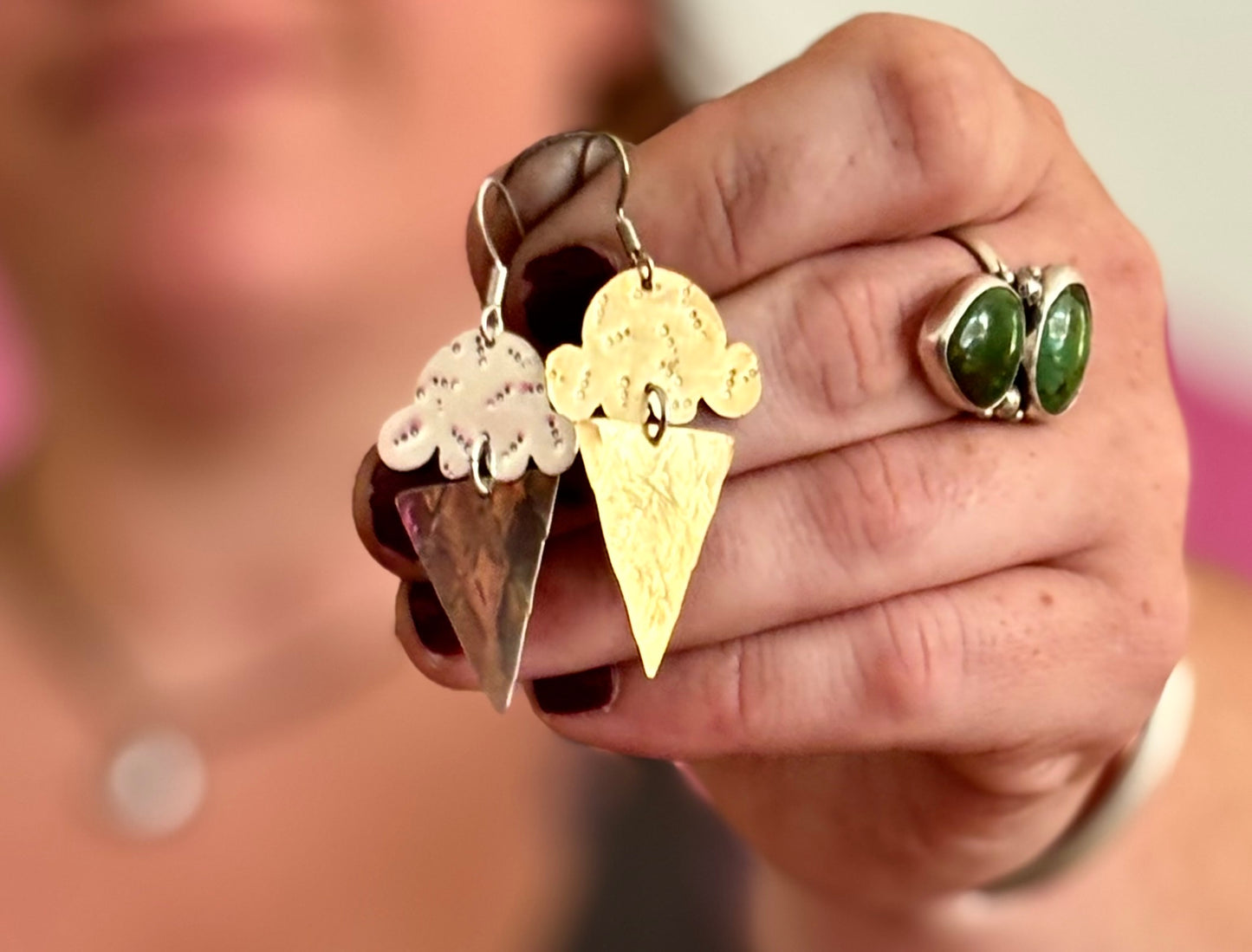 Ice Cream Cone Earrings - MTO