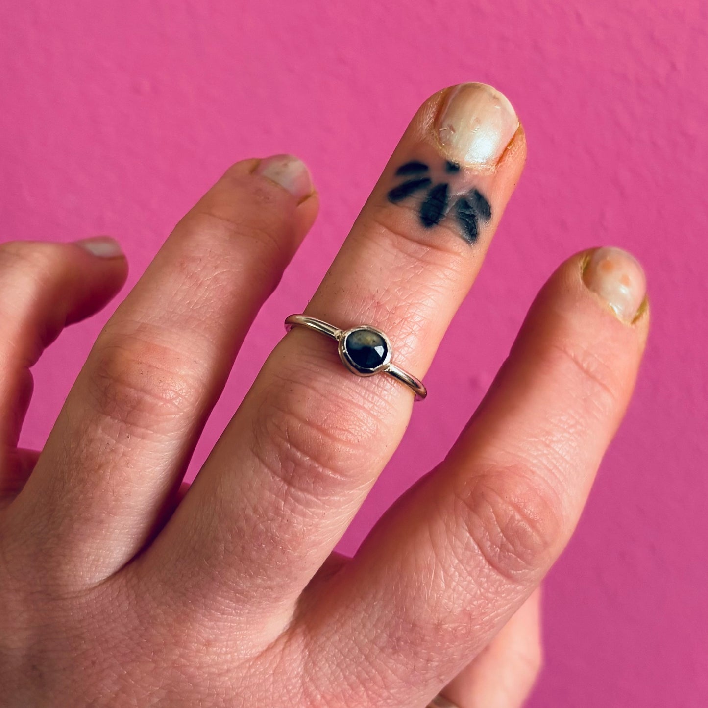 Afghanite Stacker Ring - 7.5