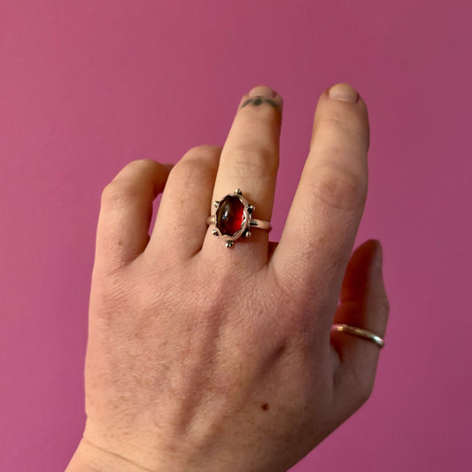 Garnet Ring - 8.75